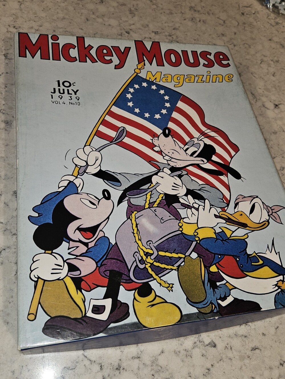 Vintage Disney Mickey Mouse Spirit of '76 Jigsaw Puzzle